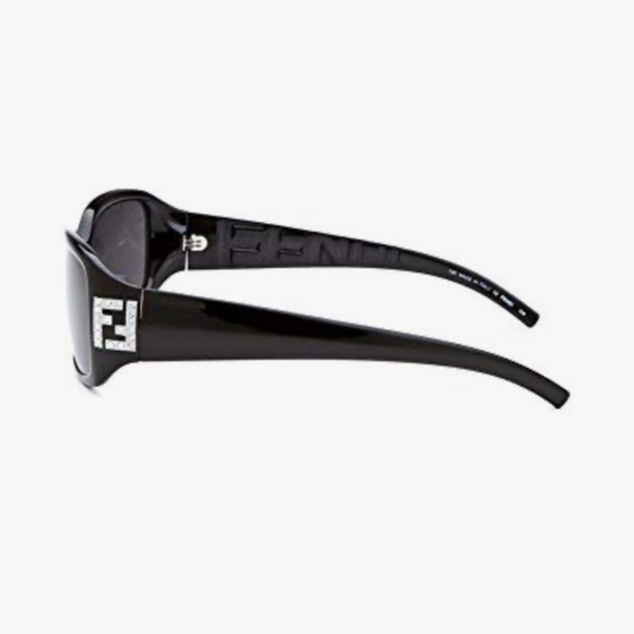NEW AUTHENTIC FENDI FS350R SUNGLASSES CRYSTAL LOGO MADE IN ITALY 58-16-130 - Picture 2 of 12